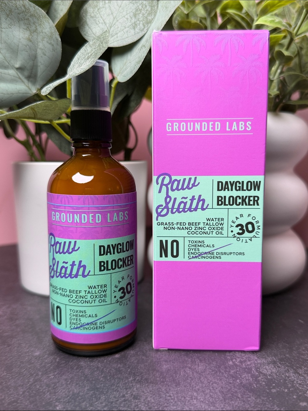 Raw Sláth Dayglow Blocker SPF 30 — Pink